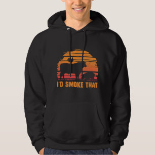 Sudadera Parrillada de carne de humos Barbacoa Chef Steak G