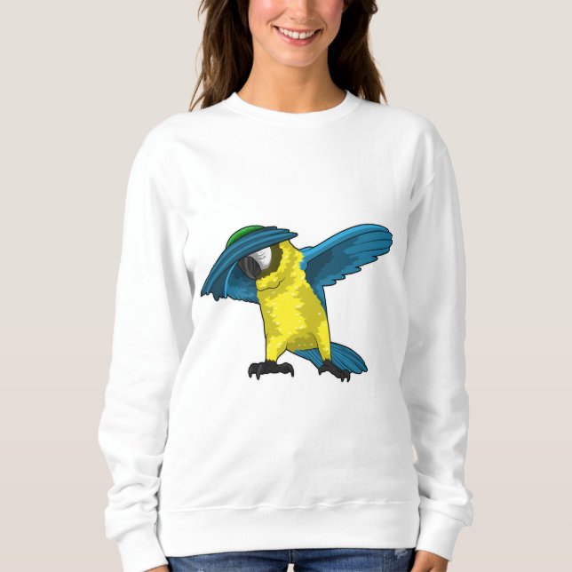 Sudadera Parrot at Hip Hop Dance Dab (Anverso)