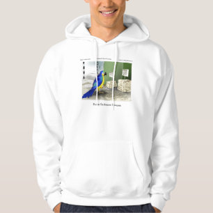 Sudadera Parrot Baño Fixtures Funny Personalizado Hoodie by