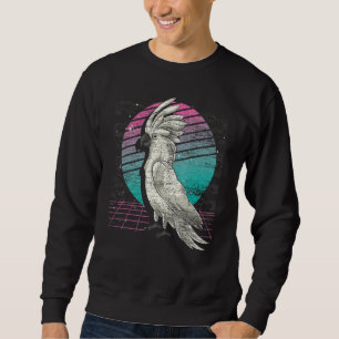 Sudadera Parrot Bird Watching Retro Vaporwave Cockatoo de l