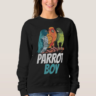 Sudadera Parrot Boy Cute Animal Mascota Parrots