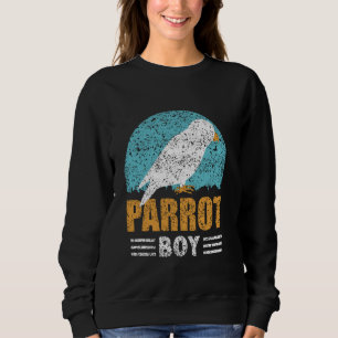 Sudadera Parrot Boy Mascota Parrots Cute Animal Parrot