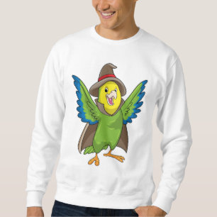 Sudadera Parrot como asistente con Gorra