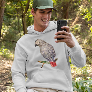 Sudadera Parrot dad de loro Loro gris africano T-Shirt