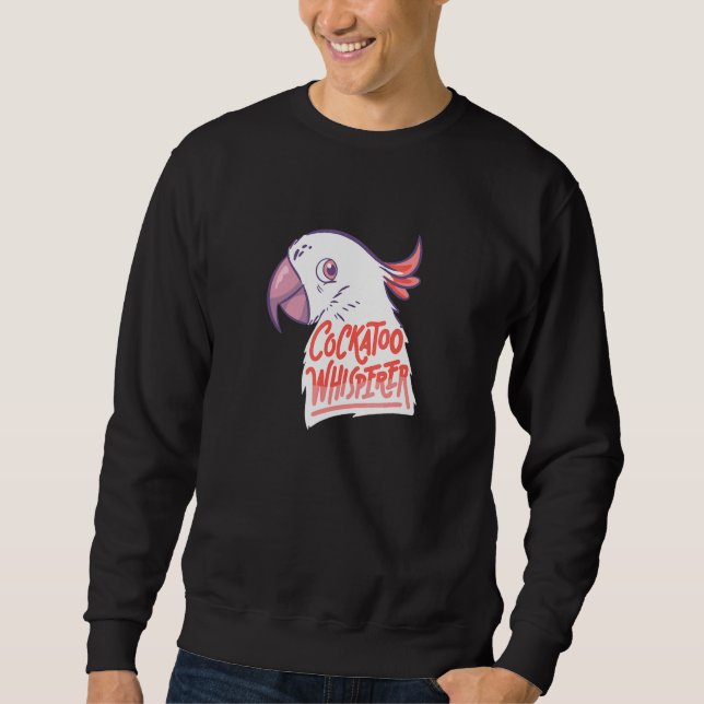 Sudadera Parrot exótico Cockatoo Whisperer (Anverso)