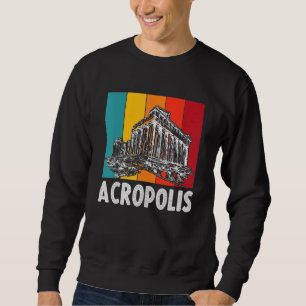 Sudadera Partenón de la Acrópolis en Atenas Grecia con pe g
