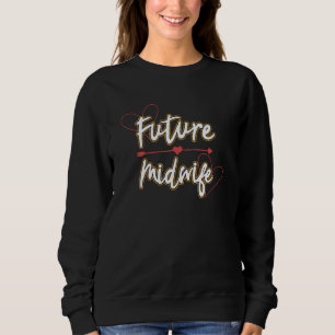 Sudadera Partera futura parto embarazo obgyn partería