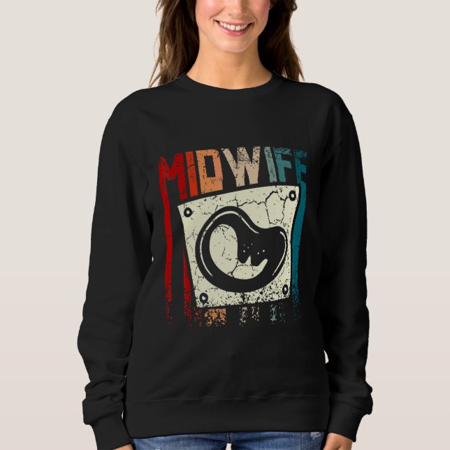 Sudadera Partera Vintage Retro (Anverso)