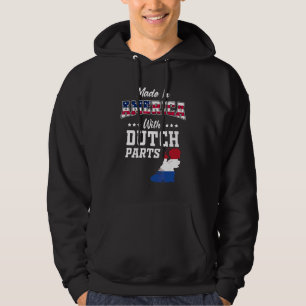 Sudadera Partes Holandeses de América Mapa de los Países Ba