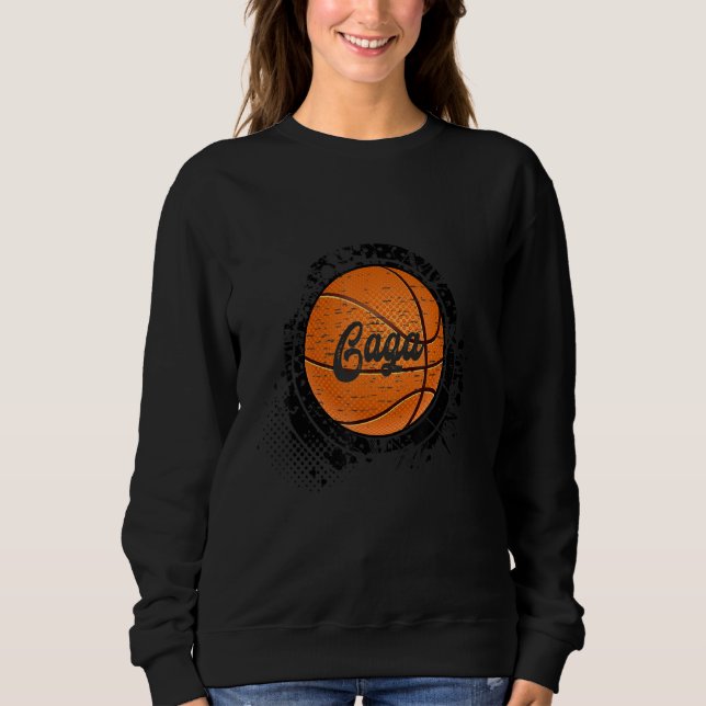 Sudadera Partida de baloncesto Gaga Vintage Basketball Fami (Anverso)
