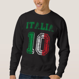 Sudadera Partidario de fútbol de Italia para ganar el torne