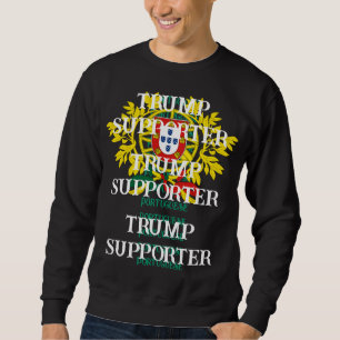 Sudadera Partidario portugués de Trump