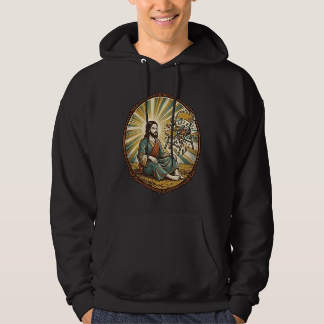 Sudadera Partido de Silla Plegable Rota de Jesús Falta Torp (Anverso)