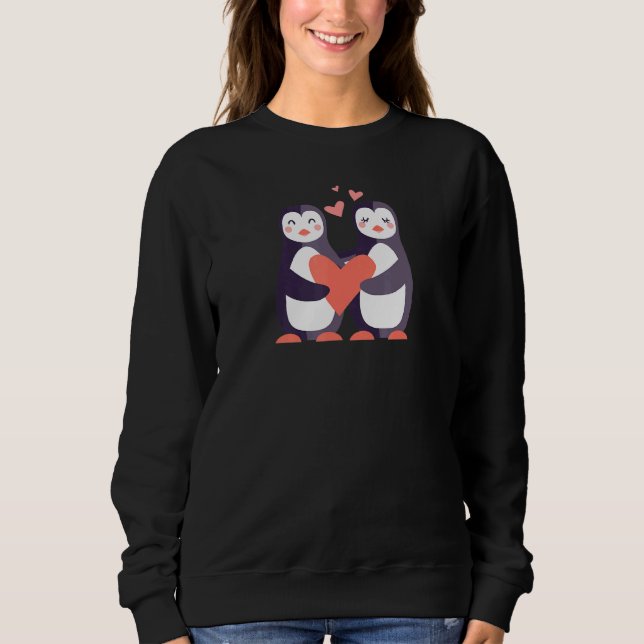 Sudadera Partido del Aniversario del Boda PENGUIN Him H (Anverso)