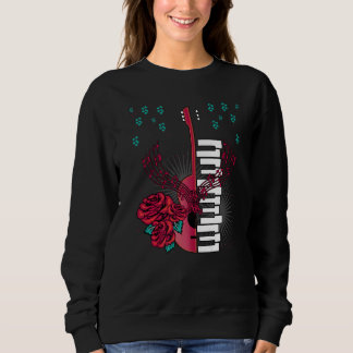 Sudadera Partitura Musical I Guitarra I Chica Teclado