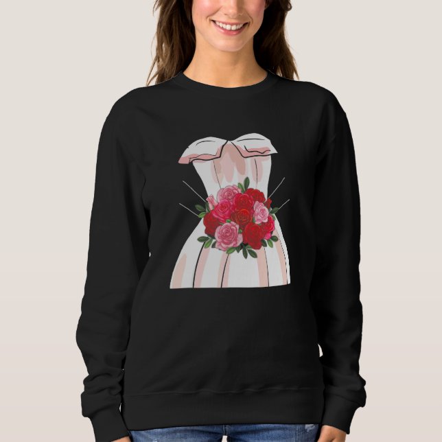Sudadera Party Wedding Dress for Marriage Bridal Shower (Anverso)