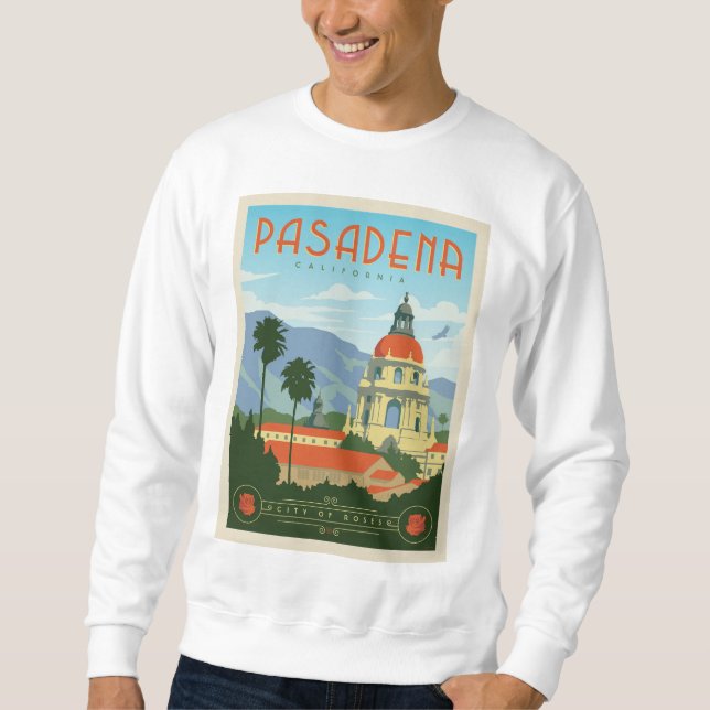 Sudadera Pasadena, CA (Anverso)