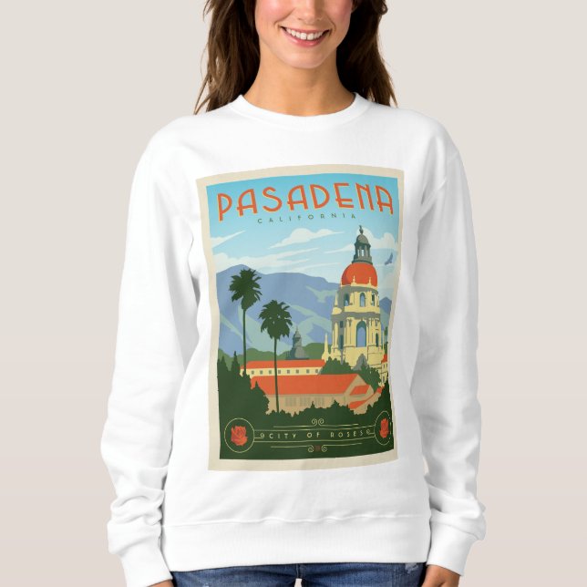 Sudadera Pasadena, CA (Anverso)