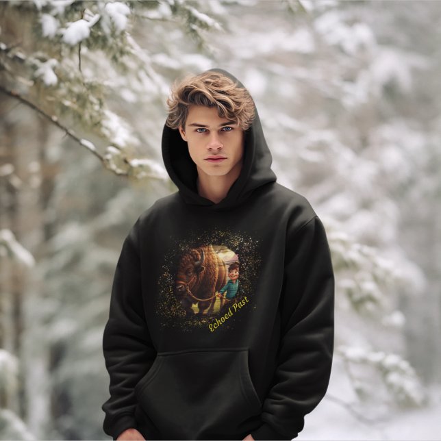 Sudadera Pasado Eco de Niño Caprichoso y Bisonte  (Subido por el creador)