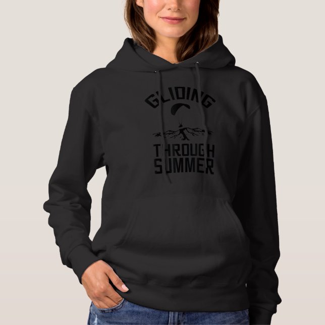 Sudadera Pasando el verano Parapente (Anverso)