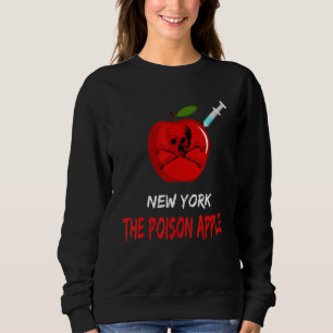 Sudadera Pasaporte Anti Vaccine New York Cross Bones And Ap