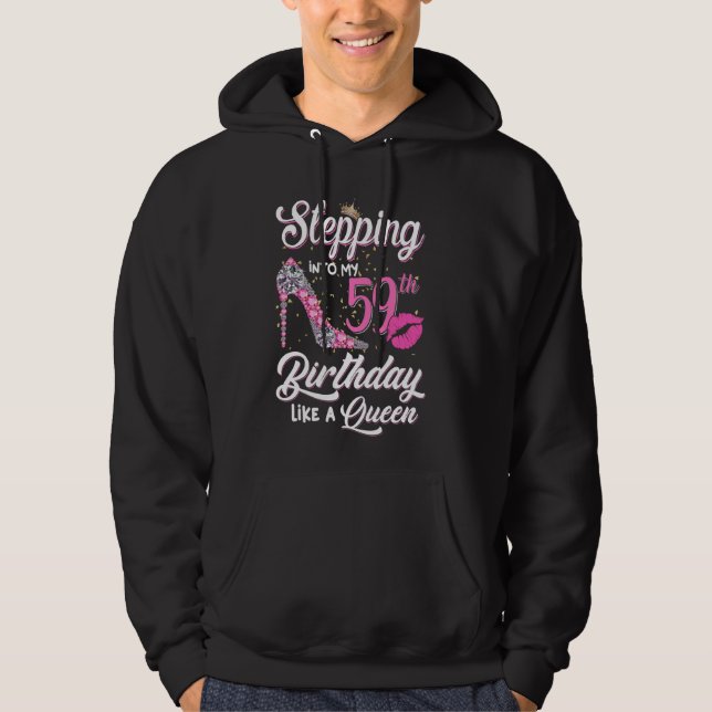 Sudadera Pasar A Mi 59° Cumpleaños Como Una Reina Graciosa (Anverso)