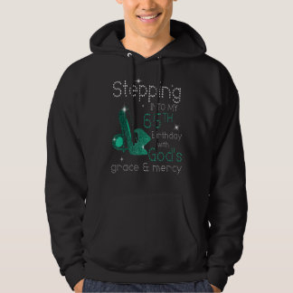 Sudadera Pasar a mi cumpleaños número 65 con la gracia y la
