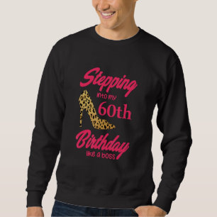 Sudadera Pasar a mi sexagésimo cumpleaños como jefe 60 a.C.