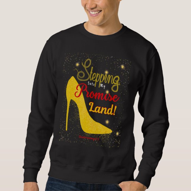 Sudadera Pasar a mi tierra prometida (Anverso)