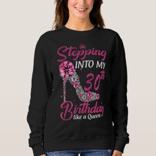 Sudadera Pasar a mi trigésimo cumpleaños como un cumpleaños