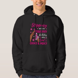 Sudadera Pasar al cumpleaños de febrero zapatos de Chica ne