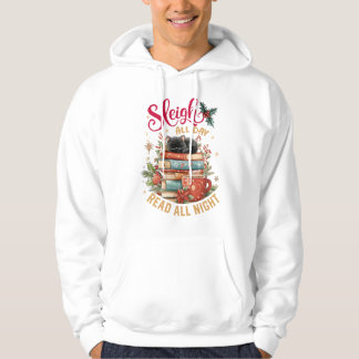 Sudadera Pasar el día en el trineo y leer toda la noche