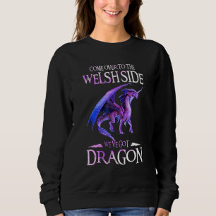 Sudadera Pasar por los niños dragones del lado galés