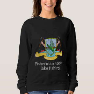 Sudadera Pasatiempo de hombres y niños pescando en el lago