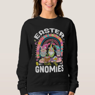 Sudadera Pascua Con Mis Gnomies Bunny Oars Happ De Caza De