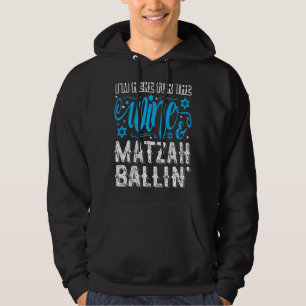 Sudadera Pascua de Seder Jewish Wine & Matzah Ballin'