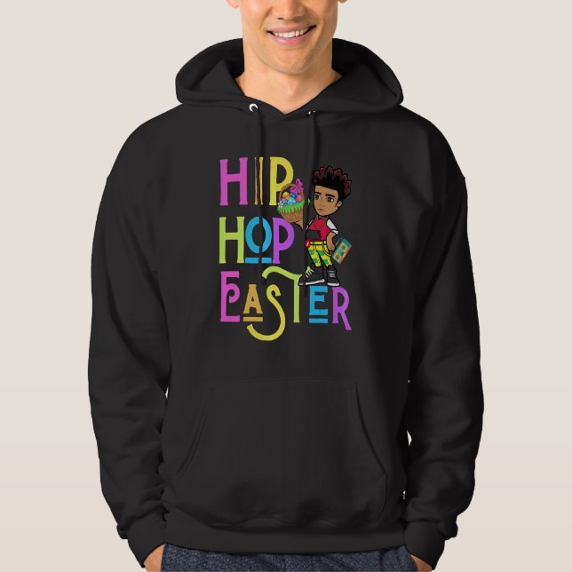 Sudadera Pascua Hip Hop Dance Love Dab Holiday Divertidos n (Anverso)