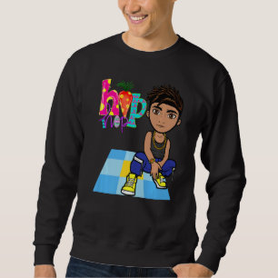 Sudadera Pascua Hip Hop Dance Love Dab Holiday Divertidos n