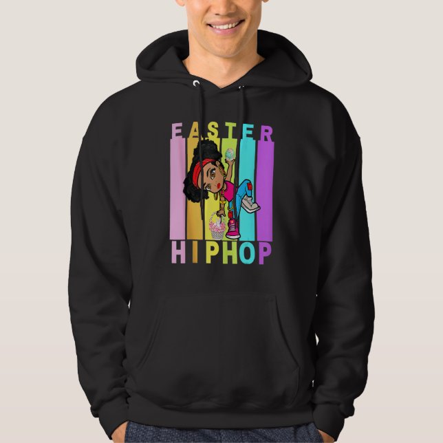 Sudadera Pascua Hip Hop Dance Love Dab Holiday Divertidos n (Anverso)