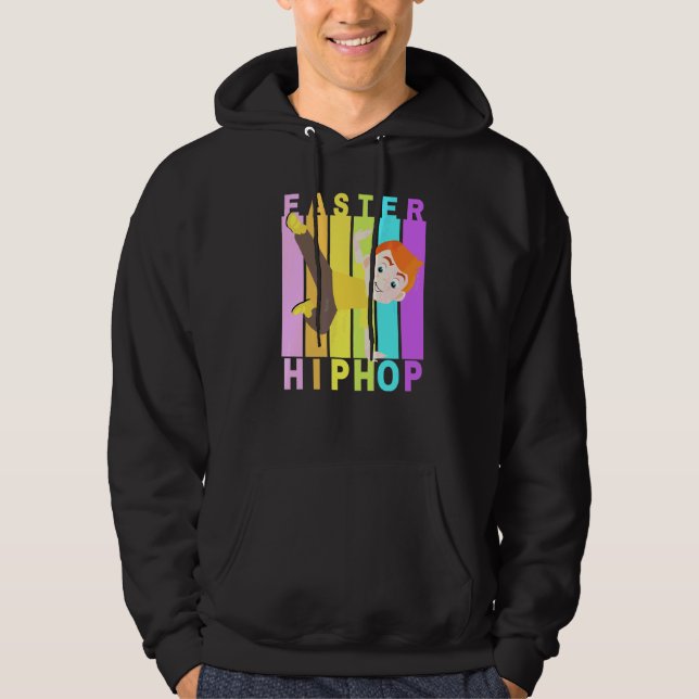 Sudadera Pascua Hip Hop Dance Love Dab Holiday Divertidos n (Anverso)
