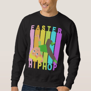Sudadera Pascua Hip Hop Dance Love Dab Holiday Divertidos n