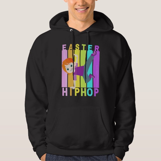 Sudadera Pascua Hip Hop Dance Love Dab Holiday Divertidos n (Anverso)