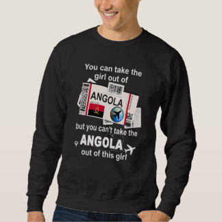 Sudadera Pase de embarque de Angola Chica de Angola Angola