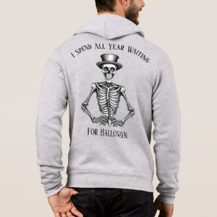 Sudadera Pasé Todo El Año Esperando El Esqueleto De Hallowe