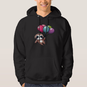 Sudadera Pasemos el rato es mi cumpleaños Globo Perezoso ,