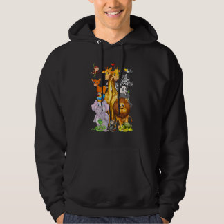 Sudadera Paseo al Zoológico Animales Lindo del Zoológico