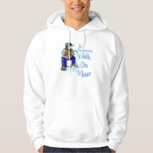Sudadera Paseo de los pescadores del hielo en el agua