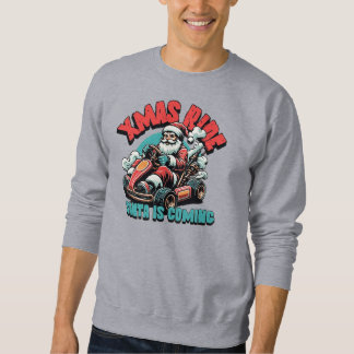 Sudadera Paseo de Navidad: Santa Claus está llegando