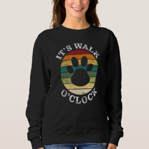 Sudadera Paseo de Perro Salto Perros Estilo Retro Cuto