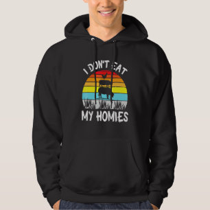 Sudadera Paseo de Pollo Cabalgando Cerdo Vaca Juntos No Com